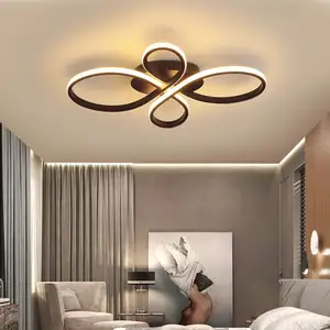 2023 현대 뜨거운 판매 흑백 디자인 커피 숍 조명 화이트 디 밍이 가능한 홈 호텔 거실 Led 천장 조명