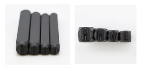 Set di punzoni in acciaio da 2-12,5 mm |   Punzoni Personalizzati per Alfabeto e Numeri per Creazione di Gioielli, Artigianato in Pelle Fai-da-Te, Design LOGO Personalizzato Disponibile - Product Image 4
