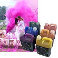 OEM&ODM Liquide de fumée coloré pour machine à fumée, pour révélation du sexe, fête, baby shower, anniversaire, scène, Nouvel An, événement de mariage, effets spéciaux