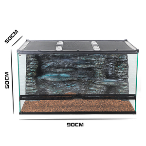 Wholesale Acrylic Reptile <b>Terrarium</b> for Gecko Lizard Snake Spider ZF905050#12004 - Product Image 4