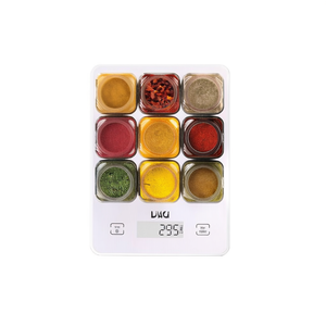 Báscula de Cocina Blanca y Multicolor KS1040W 5 Kg - Product Image 3