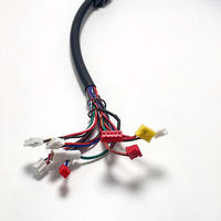 Harness Kabel Otomotif Kustom TE 1-1564407-1 20Pin + 174657-2 10Pin Male ke 8 Way Housings dengan Terminal Tab Kabel Bodi Mobil