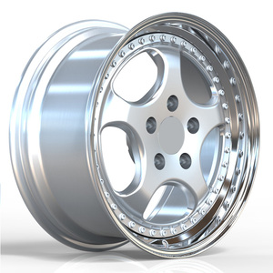 2 pièces de jantes de voiture à lèvre profonde polie, 24 pouces, 5x114.3 5x120, en alliage forgé, 2 pièces, pour <span class=keywords><strong>Nissan</strong></span> <span class=keywords><strong>Qashqai</strong></span> - Product Image 1