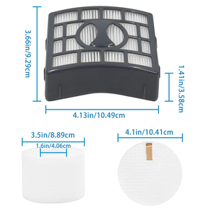 لسمك القرش الدوار NZ801ukt استبدال مرشحات مجموعة تعمل بالطاقة رفع السرعة بعيدا مكنسة كهربائية أجزاء مصدر يدوي للاستخدام المنزلي - Product Image 1
