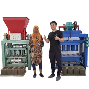 Máy làm gạch tự động làm gạch Máy rỗng cát lát Đặt khuôn bê tông paver khối giá - Product Image 1