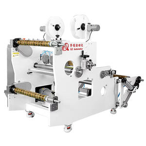 Automatische Slip Verspringende Winder Splitter Externe Plaat Snijmachine Niet-Geweven Stof <span class=keywords><strong>Rewinder</strong></span> Fabrikanten - Product Image 1