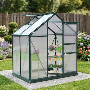 Equipo para Invernaderos Agrícolas, Estructura de Invernadero Comercial para Cultivo de Plantas en Granjas y Jardines, Refugio para Cultivo de Cultivos - Product Image 4