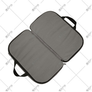 Heated Seat Cushion Adjustable Temperature Bi-Fold Portable <b>Camping</b> Outdoor Warm <b>Mat</b> Grey Solid Rectangular - Product Image 5