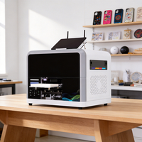 Impresora de Inyección de Tinta UV de Escritorio de Alta Velocidad para Decoración Personalizada de Insignias y Regalos, Impresora Plana de Inyección de Tinta UV