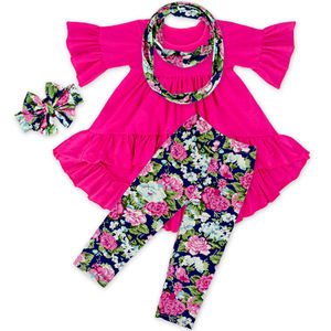 Vestido de Fiesta para Bebé con Estampado Digital Personalizado, Ropa Infantil de Boutique, Conjuntos de Ropa para Bebé Recién Nacido de Otoño, Conjunto de Vestido para Niña - Product Image 2