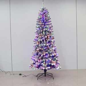 Encrypted <b>Light</b>-Up Environmentally Friendly Flame Retardant Pe/Pvc Home Use Bare <b>Tree</b> Christmas <b>Tree</b> - Product Image 1
