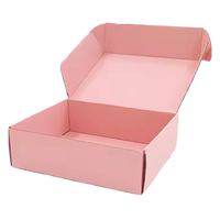 Boîtes d'expédition en carton ondulé robustes, taille personnalisée, auto-adhésives, en kraft