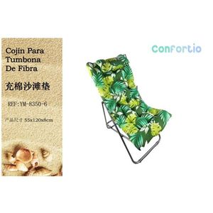 TUMBONA 55*116CM-6 Coussin de plage rembourré en coton et oreiller pour une relaxation confortable en plein air - Product Image 1