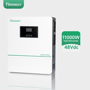 Convertisseur solaire hybride 11 kW 48 V avec MPPT, onde sinusoïdale pure, monophasé, fabricant - Product Image 1