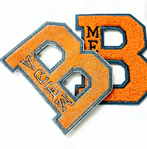 ป้ายปักผ้ากำมะหยี่แบบกำหนดเองสำหรับติดเสื้อแจ็กเก็ตเสื้อผ้าตกแต่งงานฝีมือ DIY - Product Image 2