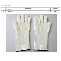 Gants de four Seeway en tissu bouclette, résistants à la chaleur, à manchette longue, pour boulangerie commerciale et gants de sécurité professionnels