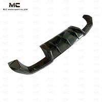 Difusor de labio de parachoques trasero de coche de fibra de carbono estilo P F87 para BMW F87 M2 Base Coupe 2 puertas 2016-2017