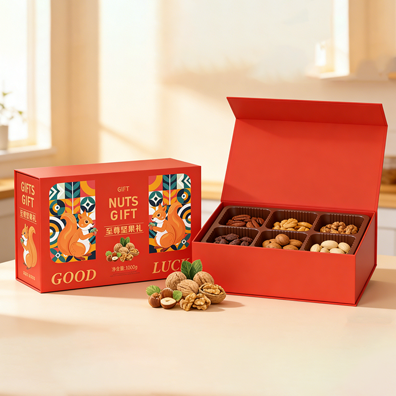 Nutty Set Gift Box with Custom