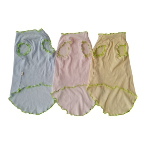 Sphynx Cat Solid Kemeja AC Katun Kucing Berbulu Musim Panas T-shirt Pakaian Pemasok Grosir - Product Image 6