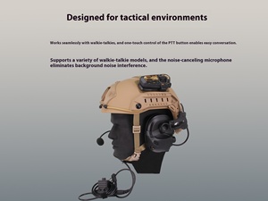 M30S Tank Tactical Equipment Helm Kopfhörer High Fidelity Mikrofon Outdoor Jagd Schießen Ohren schützer Noise Reduction Headset - Product Image 3