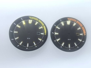 Mostrador de Relógio Luxuoso Personalizado NH35 28.5mm Fosco Acessórios de Movimento de Relógio Fabricante de Mostradores Personalizados - Product Image 3