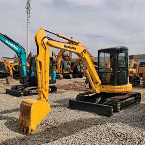 Máquina excavadora Komatsu 55 superventas de alta calidad 100% lista en stock en buenas condiciones excavadora usada a la venta - Product Image 3