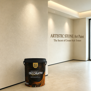 Peinture murale extérieure écologique en acrylique VALIDEA à deux composants, effet pierre, stuc mat poreux, revêtement décoratif artistique OEM - Product Image 2