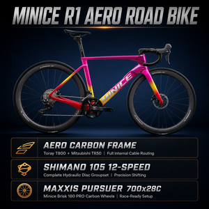 Vélo de course aérodynamique en fibre de carbone légère en gros avec système de changement de vitesse mécanique à 24 vitesses, livraison rapide mondiale - Product Image 6