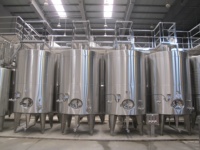 Vente d'usine, cuve à vin, plaque Miller, veste de refroidissement, cuve en acier inoxydable, fermentateur 200L 500L 1000L