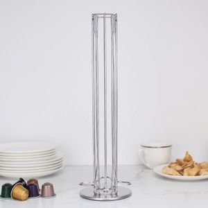 Support de stockage de <span class=keywords><strong>capsule</strong></span> de fer galvanisé de support de <span class=keywords><strong>café</strong></span> de <span class=keywords><strong>capsule</strong></span> de maison de 360 degrés - Product Image 3