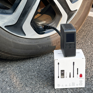 <span class=keywords><strong>Pompe</strong></span> à air électrique <span class=keywords><strong>mini</strong></span> pour <span class=keywords><strong>vélo</strong></span> de montagne AP-261 avec manomètre - Product Image 4