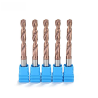 Foret en carbure monobloc CNC HRC58 pour acier inoxydable, haute efficacité, auto-centrant, usinage de précision