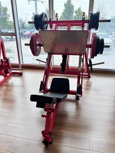 Máquina de <span class=keywords><strong>prensa</strong></span> de piernas de 45 grados <span class=keywords><strong>con</strong></span> carga de placas de alta resistencia SK, equipo de gimnasio comercial <span class=keywords><strong>con</strong></span> rodamientos lineales para fortalecer la parte inferior del cuerpo - Product Image 3