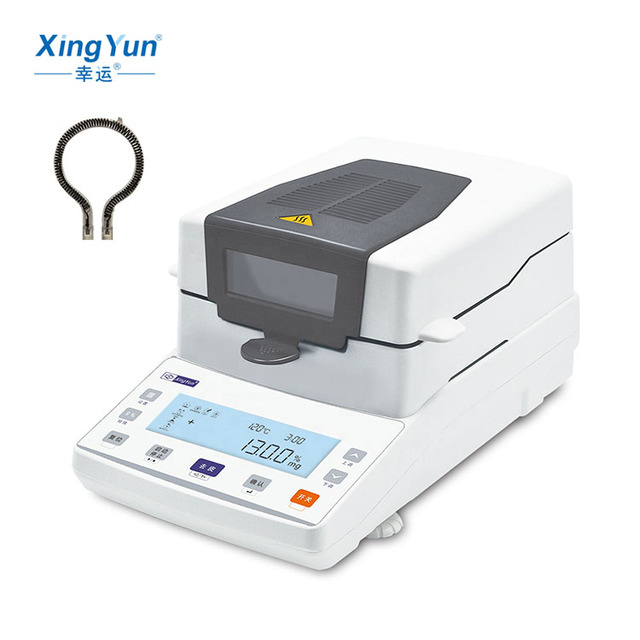 XINGYUN XY-100MW-IR 110g 0.001g 0.01% Moisture Meter for Laboratory Digital Infrared Lamp Rapid Moisture Analyzer