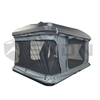 Carpa de Techo SNDN 4x4 con Carcasa de ABS, Carpas de Techo Plegables para Acampar al Aire Libre, para Todo Tipo de Clima, Instalación Rápida
