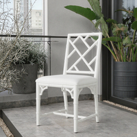 Chaise de salle à manger moderne italienne simple avec dossier de bureau pour la maison, le bureau, le bar ou l'appartement