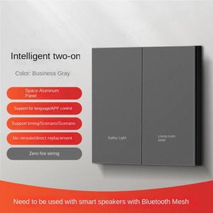 Panel Táctil Inteligente para el Hogar con 4 Teclas y Interruptor de PC de 10A para Iluminación Inteligente en Hoteles y Villas - Product Image 5