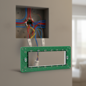 7M Support Compatible With Vimar Plana <b>Bracket</b> 100x50mm Mounting Frame - Product Image 3