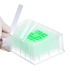 แผ่นฟิล์มปิดผนึกใสสำหรับเพลท PCR แบบ 96 หลุม ฟิล์มปิดผนึกเพลทแบบหลุมลึก - Product Image 1