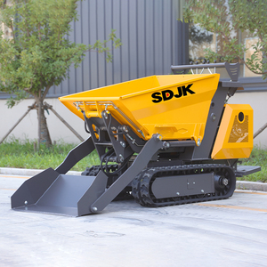 Mini-dumper sur chenilles hydraulique agricole, transporteur de chutes de terre, 500kg 800kg, livraison gratuite, à vendre - Product Image 2