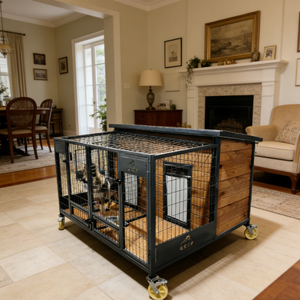 Caseta para Perros de Raza Grande para Exteriores - Capacidad para 90 lb, para Labrador y Boxer - Product Image 6