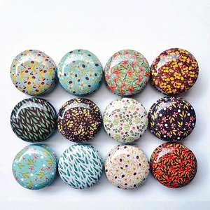 <span class=keywords><strong>Mini</strong></span> boîtes rondes pour bougies d'aromathérapie-Petits contenants <span class=keywords><strong>en</strong></span> étain pour pommade maison à la consoude et à la menthe, emballage cosmétique bricolage - Product Image 4