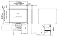 Yousee Écran LCD TFT 3,5 pouces 320x240 avec interface MCU/RGB et circuit intégré de pilote SSD2119 pour panneau de commande de maison intelligente