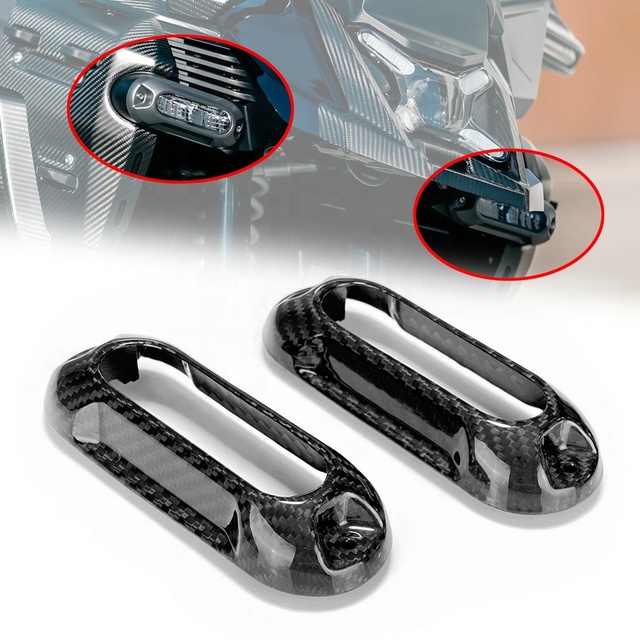Lavitin Real Carbon Fiber Auxiliary Light Cover Guard for BMW R1300GS R1300GSADV 2024-2026 Motorcycle Light Lamp Protector