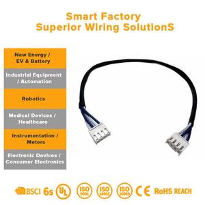 Çok Pinli T Şekilli Konnektör ve Çeşitli Endüstriyel ve Elektrik Kontrol Projeleri için PVC İzoleli Kablo Demeti - Product Image 3