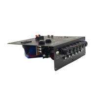 Amplificateur 40W avec entrée microphone et haut-parleur, carte d'amplification audio numérique professionnelle