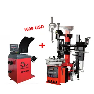 Fully Automatic Lean Back Tire Changer Wheel Changer Combo Tire Fitting Machine For Sale Tyre Changing Machine