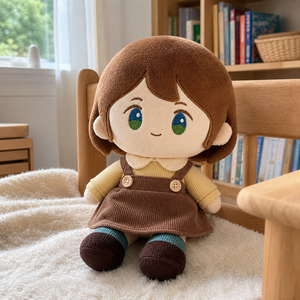 Personalized Custom Kawaii Plush Doll Supports Multiple Sweet Outfit Removable Clothes Skirt <strong>Figure</strong> Doll Mini Chibi <strong>Plushies</strong> - Product Image 3
