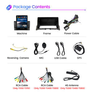 MEKEDE Android 11 Vidéo de voiture pour <span class=keywords><strong>Mercedes</strong></span> Benz Classe C 3 <span class=keywords><strong>W204</strong></span> c300 2006-2011 8 + 128GB GPS 360 caméra écran partagé BT Stereo - Product Image 5