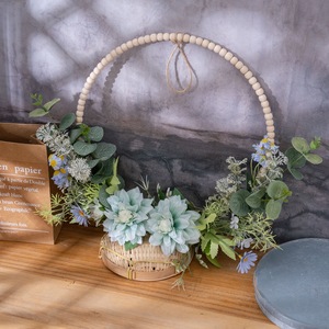 CallaFloral - Panel de Flores Artificiales para Colgar en la Pared, Tejido de Plástico, Decoración del Hogar, Accesorio para Bodas CF01441 - Product Image 1
